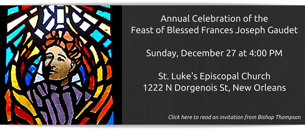 Feast of Blessed Frances Joseph Gaudet (1)